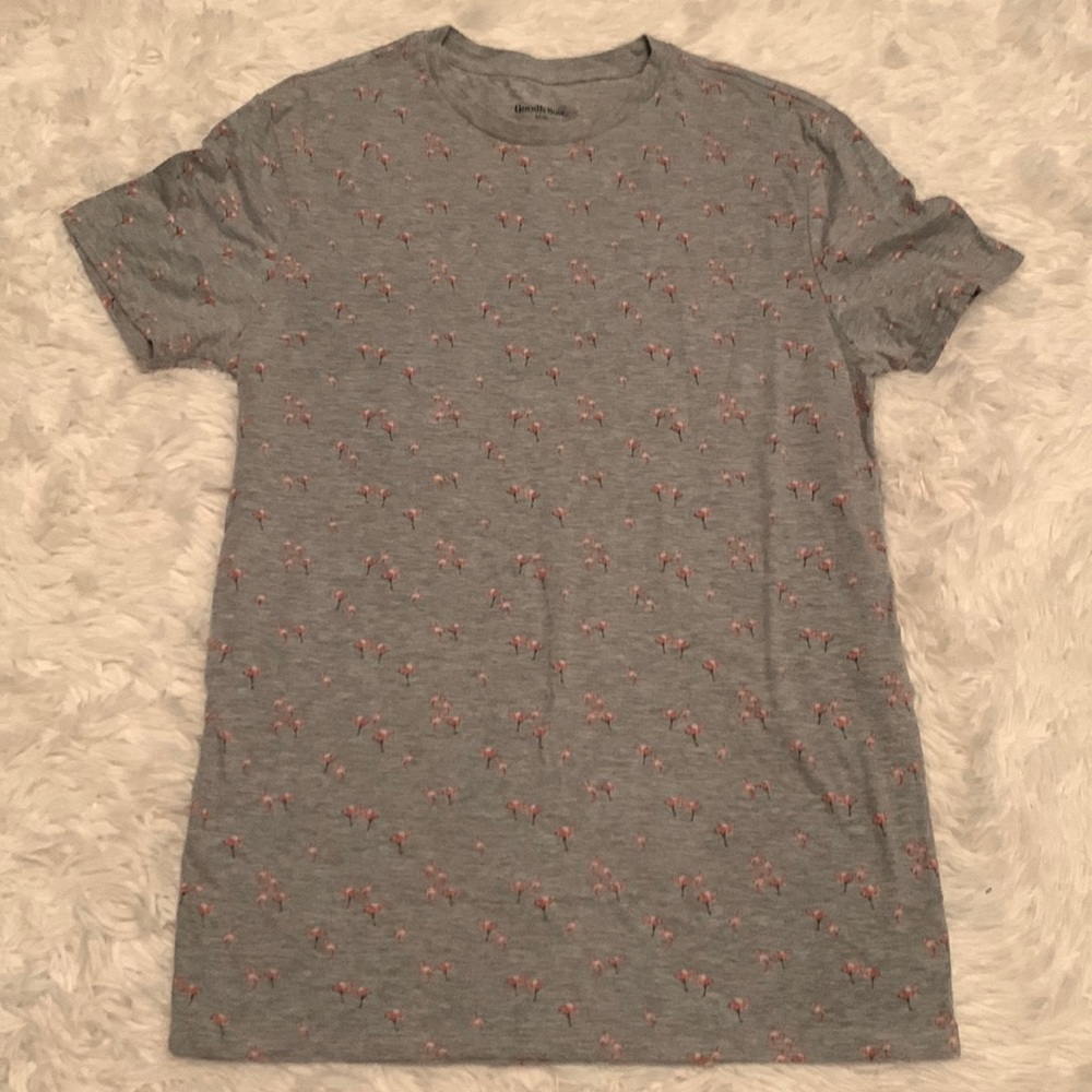 Goodfellow & CO mens flamingo tee size S